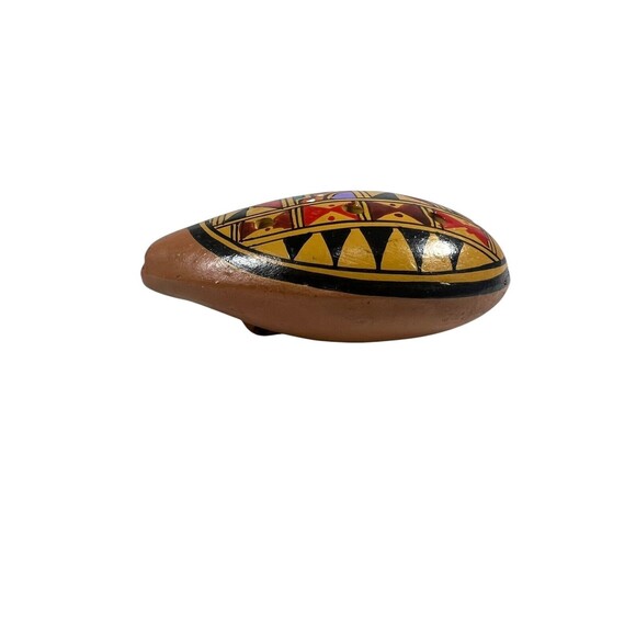 Peruvian Clay Whistle Hand Painted & Hand Made Peruvian Crafts & Jewelry - Picture 10 of 11